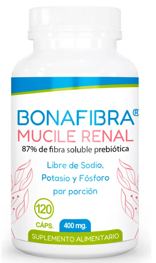 Bonafibra Mucile Renal 120 cápsulas 400mg